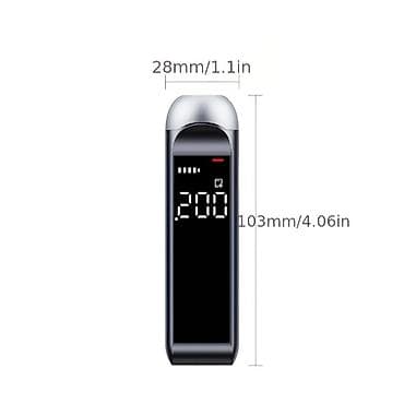 Yerimək üçün arabalar, çəliklər, əsalar, rollatorlar: Rəqəmsal Nəfəs Alkoqol Testeri – HD LCD displey, üçrəngli göstərici və — 7