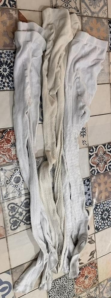 Alt paltar, corablar: Rəng - Ağ Kolqotkalar, Qız üçün, 6 - 7 yaş — 1