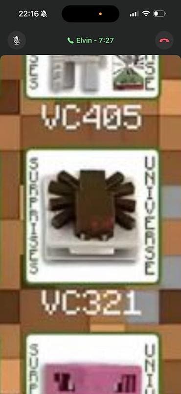Heykəlciklər: Minecraft temalı minifiqur – “Surprises Universe” seriyası, kod — 1