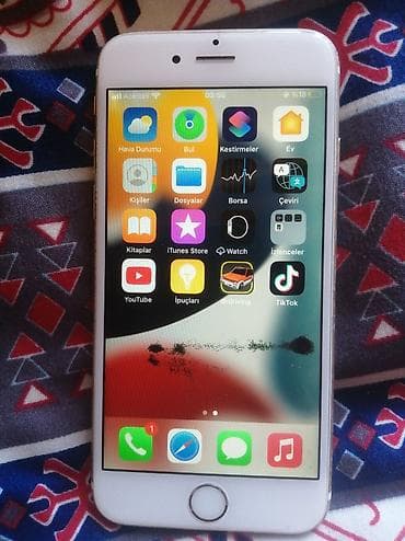iphone 6 's: IPhone 6s, Qızılı, Qırıq — 4