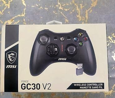 🎮MSI Force GC30 V2 simsiz oyun kontrolleri ‎1 həftə istifadə olunub
