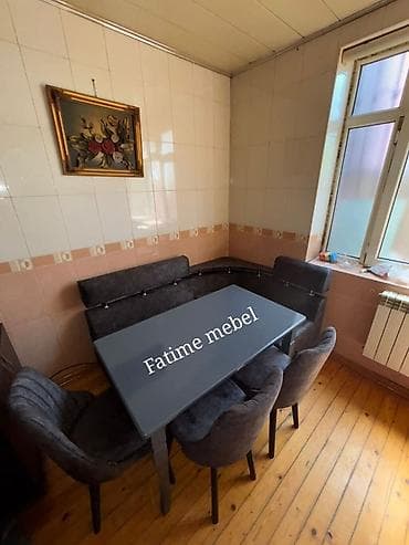 künc mətbəx masası: Künc divan, Mətbəx üçün, Açılmayan — 1