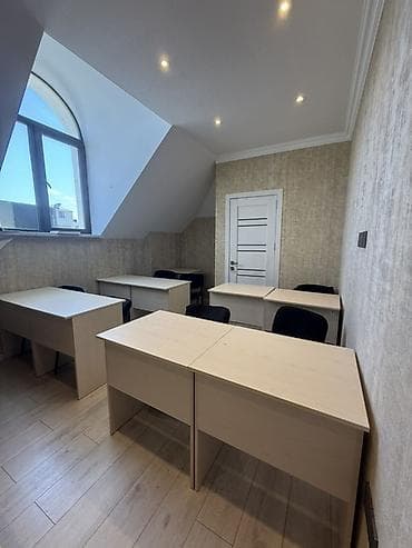 Qiymetde endirim olacaq Ofis üçün masa və stul dəsti - Model: Açıq — 2