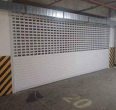 Avtomatik jalüz qaraj qapıları və barmaqlıqlı təhlükəsizlik jalüzləri — 1
