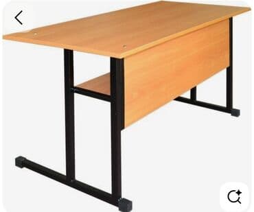 стол для ученика: Qonaq masası, Yeni, Açılmayan, Laminat, Dördbucaq masa — 1