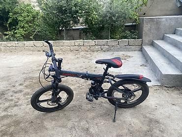 Qatlanan dağ velosipedi – BMX stilində, 20 düymlük təkərlər - — 1