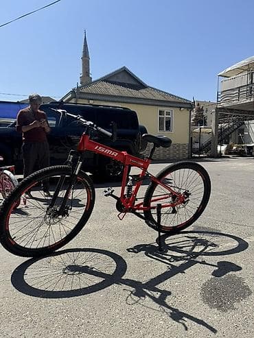 ucuz vesevet: ISMA qatlanan dağ velosipedi - Çərçivə: Alüminium qatlanan gövdə — 3