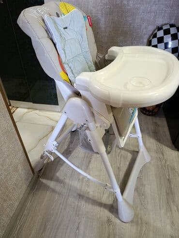 стул для кормления: Uşaq yemək stulu - Rahat və yumşaq oturacaq: qalın, yuyula bilən — 2