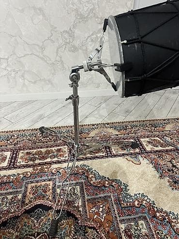 ты стенд: Zərb aləti üçün peşəkar dayaq (stend) - Material: möhkəm xromlu metal — 2