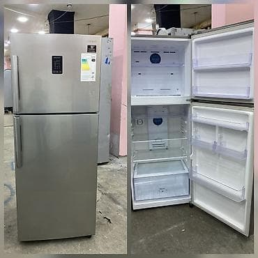 lg g2 d802: Б/у 2 двери Samsung Холодильник Продажа, цвет - Серебристый — 1