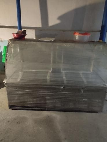 Mağaza/market üçün şüşə vitrinq soyuducu (sürgülü üst şüşəli) - Üst