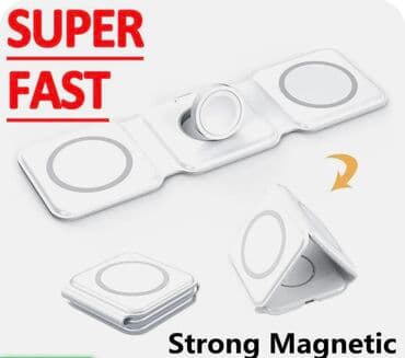 zaryatqa aparatı: Simsiz şarj cihazı Apple, 15 Vt, Yeni — 3