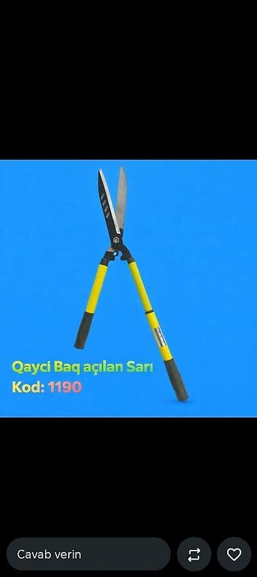 budama qaycisi: Bağ qayçısı, Metal — 1