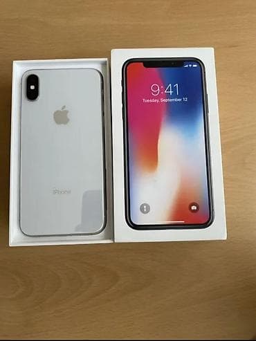 IPhone X, 64 GB, Gümüşü, Face ID lalafo.az -da IPhone X, 64 GB, Gümüşü, Face ID