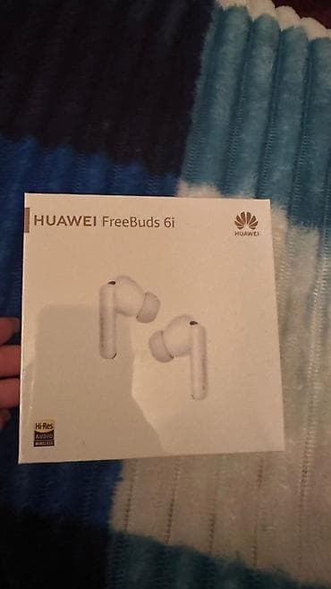 galaxy buds 2 pro: Huawei FreeBuds 6i simsiz qulaqlıq - Rəng: ağ - Hi-Res Audio Wireless — 1