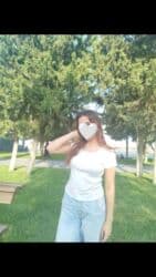 sort: Ağ rəngli qısaqol qadın köynəyi - Klassik, bədənə oturan kəsim - — 1