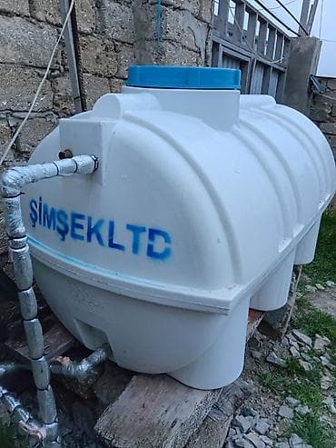 Bak, Plastik, 1000 l l, İşlənmiş