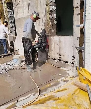 plastik qapi pencere satisi: Beton kəsilməsi və deşilməsi xidməti - Armaturlu beton, kərpic, daş — 10