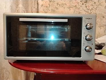 silverline soba: Duxovka Eurolux, Elektrik, rəng - Boz, Ayrıca dayanan — 1