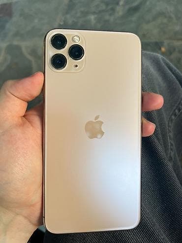 iphone 8 pilus: IPhone 11 Pro Max, 64 GB, Qızılı, Simsiz şarj — 1