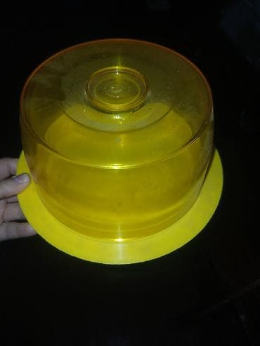 ev tortlari: Tort və şiriniyyat qabı, rəng - Sarı — 3