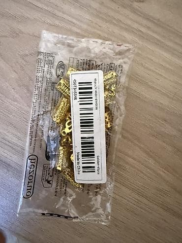 gold pişik: Saç bəzəkləri dəsti – qızılı rəng Məhsul təsviri: - Qızılı rəngdə saç — 1