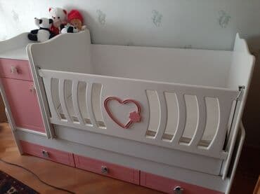 alma soyan: Oğlan və qız üçün, İşlənmiş, Beşik, Matras ilə, Yellənmə mexanizm ilə — 7