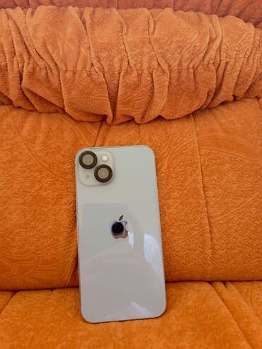 Apple iPhone: IPhone 14, 128 GB, Sierra Blue, Zəmanət, Simsiz şarj, Face ID