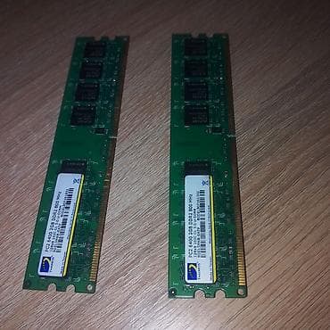 2 GB ramlardı DDR2 TWİNMOS markasına aiddir 2 si birlikdə 35 AZN made — 2