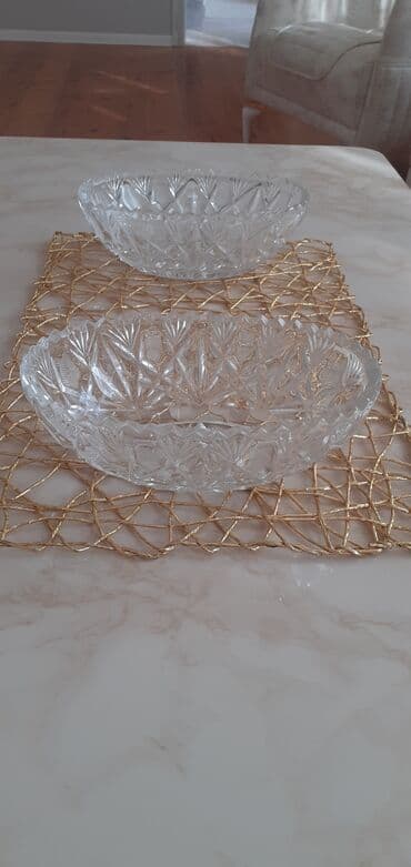 birdefelik qablar: Vaza dəsti, Xrustal — 4