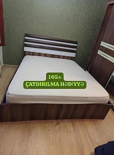 İşlənmiş, İkinəfərlik çarpayı, Bazasız, Matras ilə, Siyirməsiz lalafo.az -da İşlənmiş, İkinəfərlik çarpayı, Bazasız, Matras ilə, Siyirməsiz