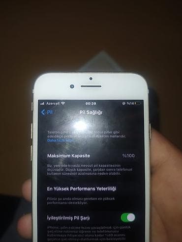 iphone x plata: IPhone 7, 128 GB, Qızılı, Barmaq izi — 4