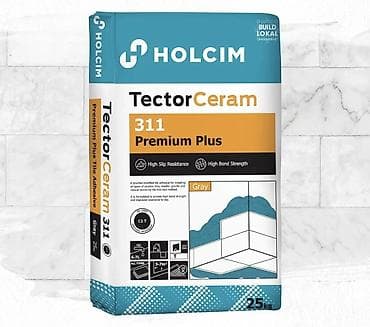 hamam kabinaları: Tector Ceram 301 – Etibarlı Keramika Yapışdırıcısı Məhsul: Tector — 1