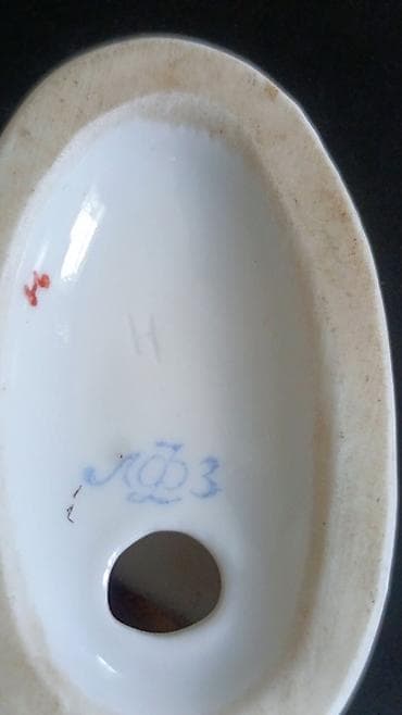 suvenir gəmi: Fiqur, Keramika, rəng - Ağ — 2