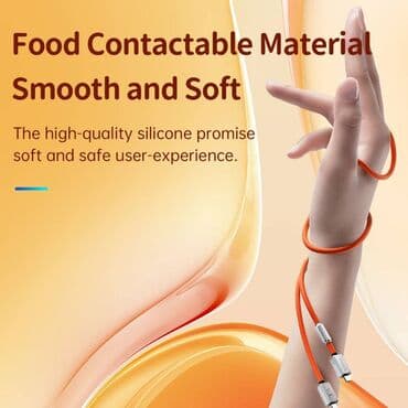 kompüterlər qiyməti: ⚡ORICO USB-C PD 240W Kabel – 1 metr güc və elastiklik bir arada! — 4