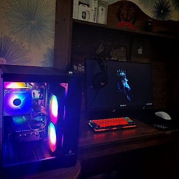 komputerle barter: Əla vəziyyətdəki Gaming PC satılır Komplektdə ala bilərsiz ayrıca — 4