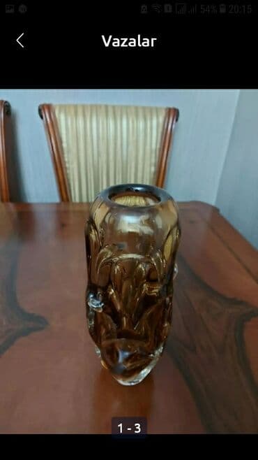 xrustal guldanlar: Bir vaza, Xrustal — 1