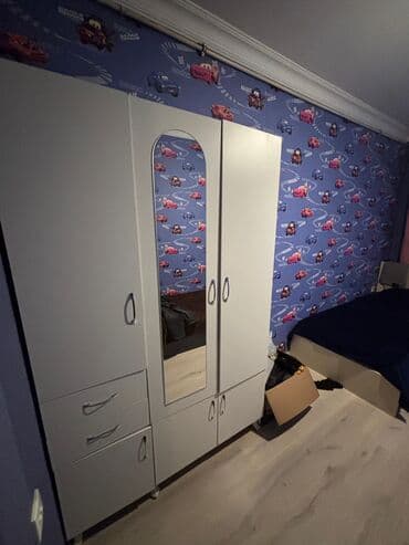 İşlənmiş, Açılan, 3 qapılı Düz dolab, Qarderob, paltar dolabı, Azərbaycan — 2