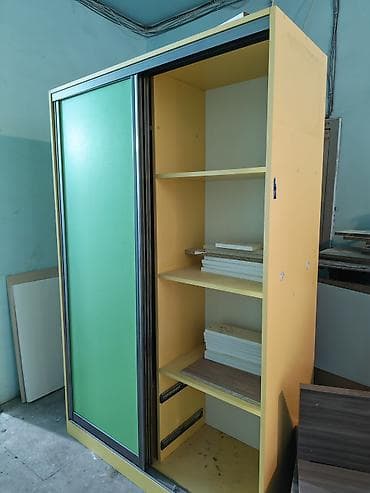 uşaq dolabi: İşlənmiş, 2 qapılı, Siyirməli, Rəngli, Kupe, Düz dolab — 2