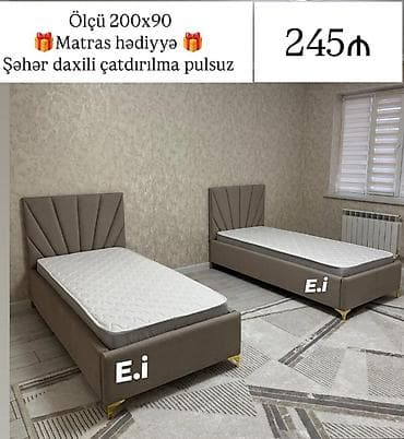 tek adamliq carpayi: Yeni, Təknəfərlik çarpayı — 1