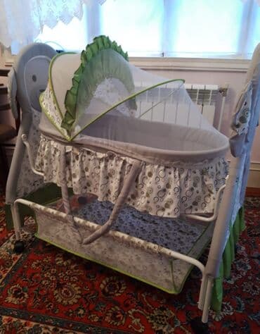 купить детскую коляску бу: Xaçmaz. Uşaq beşiyi — 1