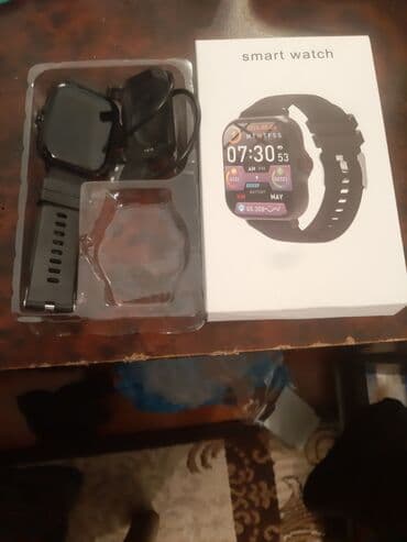 toy watch saat: Smart saat, Sensor ekran, rəng - Qara — 3