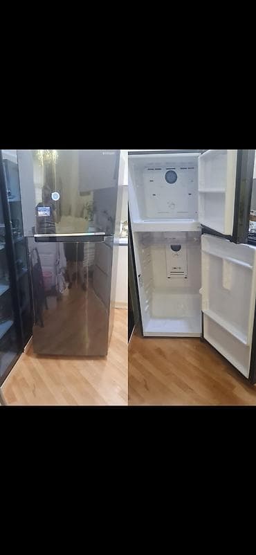 2 qapılı Samsung Soyuducu Satılır, rəng - Qara