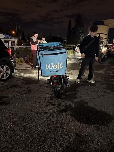 Çatdırılma üçün tam hazır motosiklet – arxa çərçivəyə bərkidilmiş iri — 4