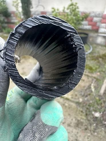 Sendviç panellər: Su borusu, Qofrasız, HDPE, 40 mm, Yeni — 2