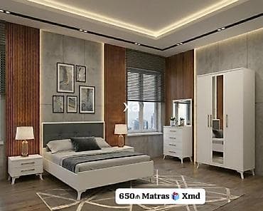 kunc divan ortukleri: Müasir yataq otağı dəsti Komplektin tərkibi: - İki nəfərlik çarpayı — 1