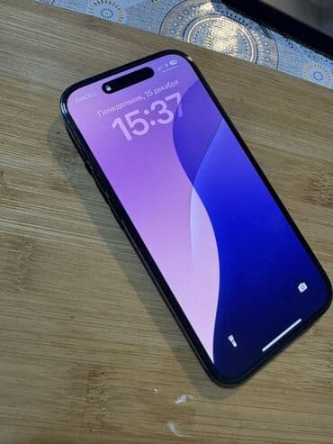 işlənmiş notbook: IPhone 14 Pro, 128 GB, Qara, Simsiz şarj — 2