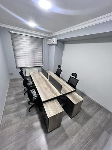 Ofis üçün 4 nəfərlik işçi masa dəsti - Tərkib: 2 ədəd qarşı-qarşıya