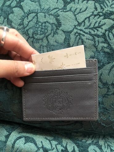 Kişi ayaqqabıları: Pulqabı, Eko dəri, Yeni — 1