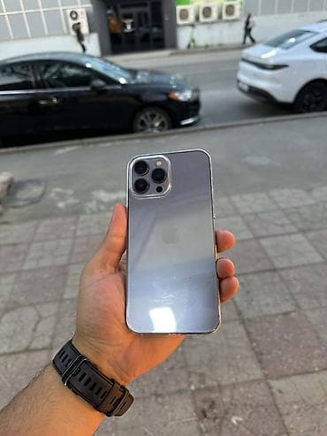 iphone xs 2 cı el: IPhone 13 Pro Max, 128 GB, Gümüşü, Face ID — 6